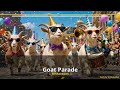 Goat parade