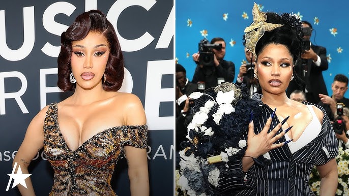 Cardi B & Nicki Minaj REIGNITE Years-Long Feud w/ Fiery Social Media Jabs
