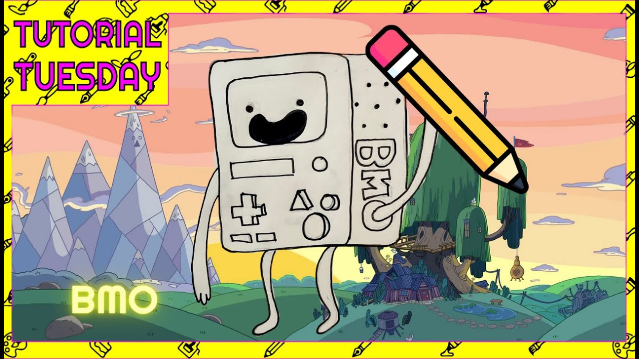 How To Draw BMO | Tutorial Tuesday #38