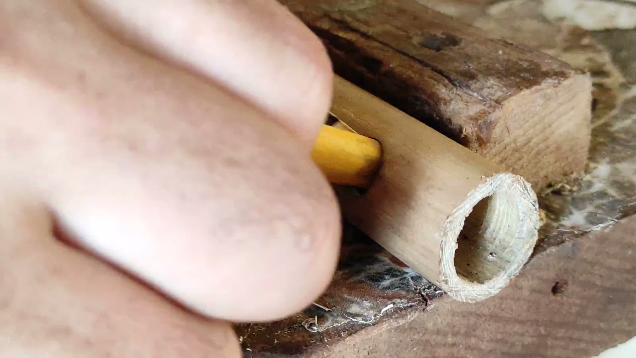 Construindo uma Flauta transversal de Bambu, em Dó (Pifano, Bansuri)