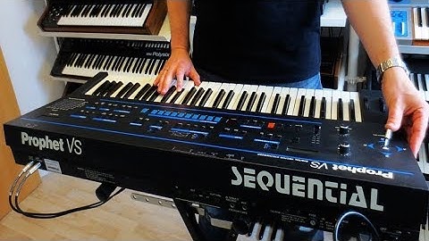 Sequential Prophet VS Vector Synthesizer (1986) Twenty Sounds