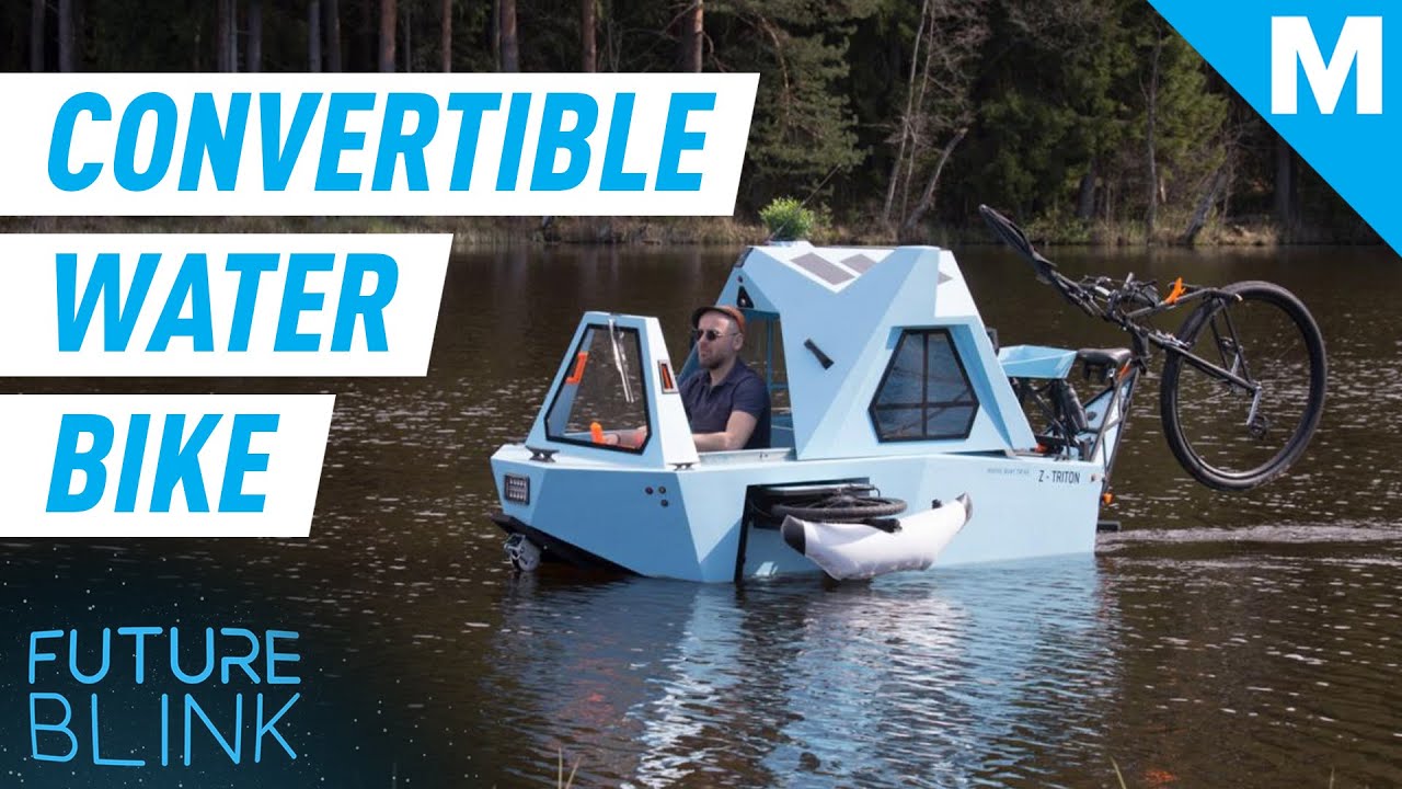 This All-In-One Bike Boat & Camper Can Take You Anywhere