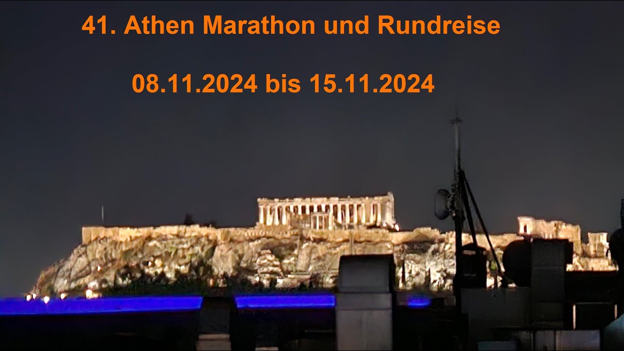 Laufen:  2024 Marathon Athen