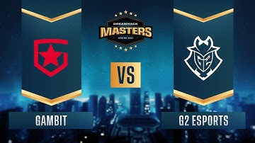 CS:GO - Gambit vs. G2 Esports [Inferno] Map 1 - DreamHack Masters Spring 2021 - Semifinals