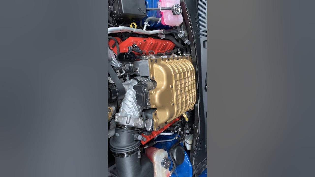 Hellcat supercharger on 6.4/392 YouTube