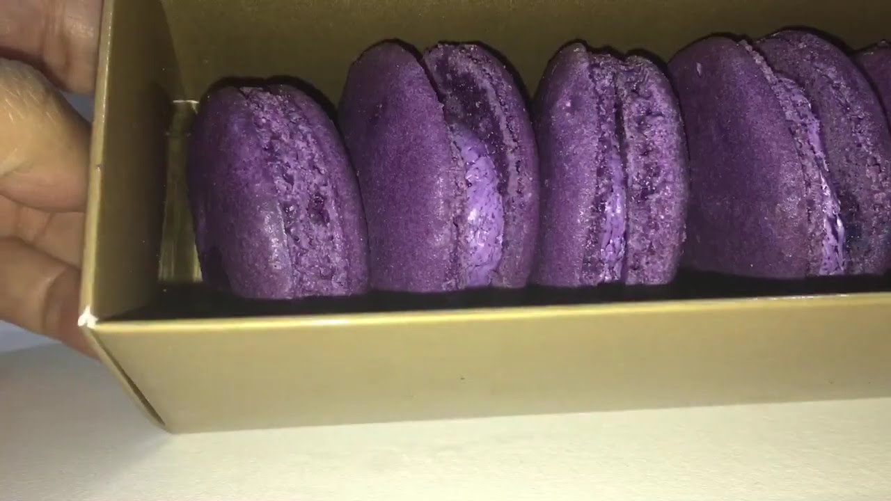 Dining Diary Tous Les Jours Ube Macaron YouTube