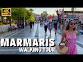 Marmaris City Center Walking Tour l September 2021 Muğla ,Turkey [4K UHD]