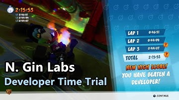 CTR Nitro-Fueled Developer Time Trials #13: N. Gin Labs (2:15:53)