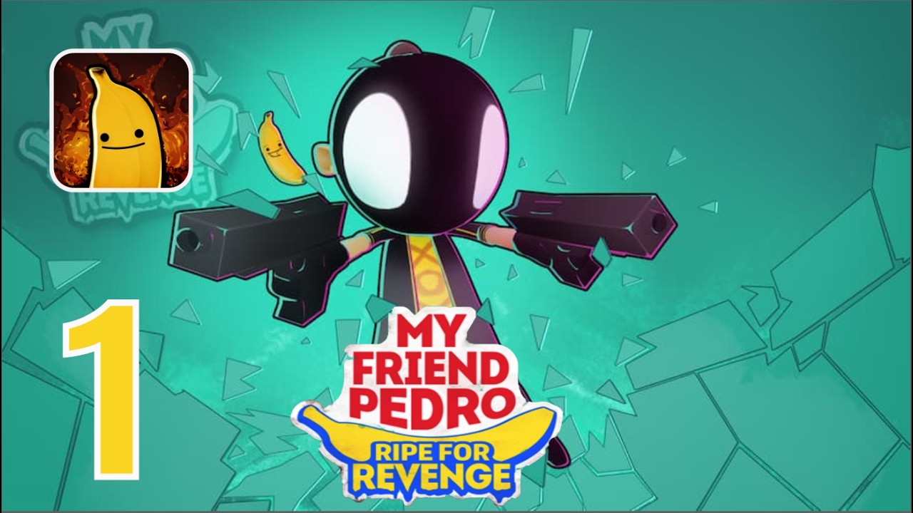 My Friend Pedro - Gameplay Walkthrough Part 1 (iOS, Android) - YouTube