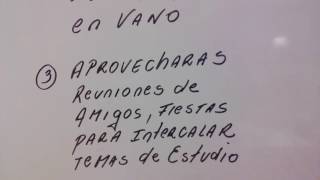 LOS 10 MANDAMIENTOS DE UN ESTUDIANTE EXITOSO.