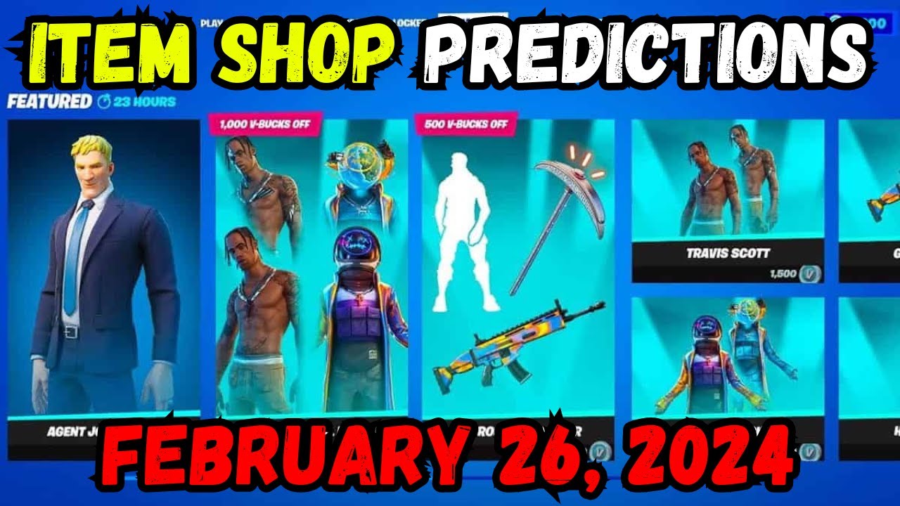 February 26th 2024 Fortnite Item Shop CONFIRMED Fortnite Early Item