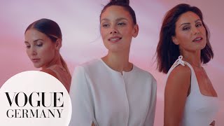 Nazan Eckes, Janina Uhse & Ann-Kathrin Götze über ihren persönlichen "Happy Place" | VOGUE x Lancôme