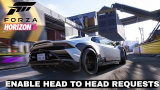 How To Enable / Disable Head To Head Request In Forza Horizon 6