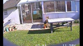 Drone FPV - 180 degree turn with two camera