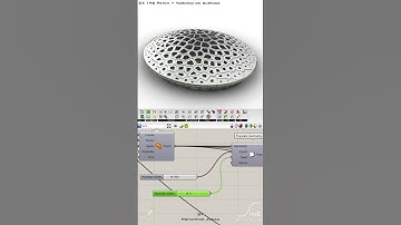 Grasshopper - EX 196 - Patch + Voronoi on surface