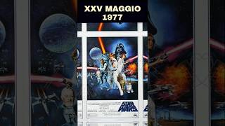 xxv maggio '77 sbarca nei cinema degli Stati Uniti la prima pellicola di Star wars! #history