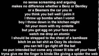 My Top Eminem Verses (With Lyrics No Order) PT1