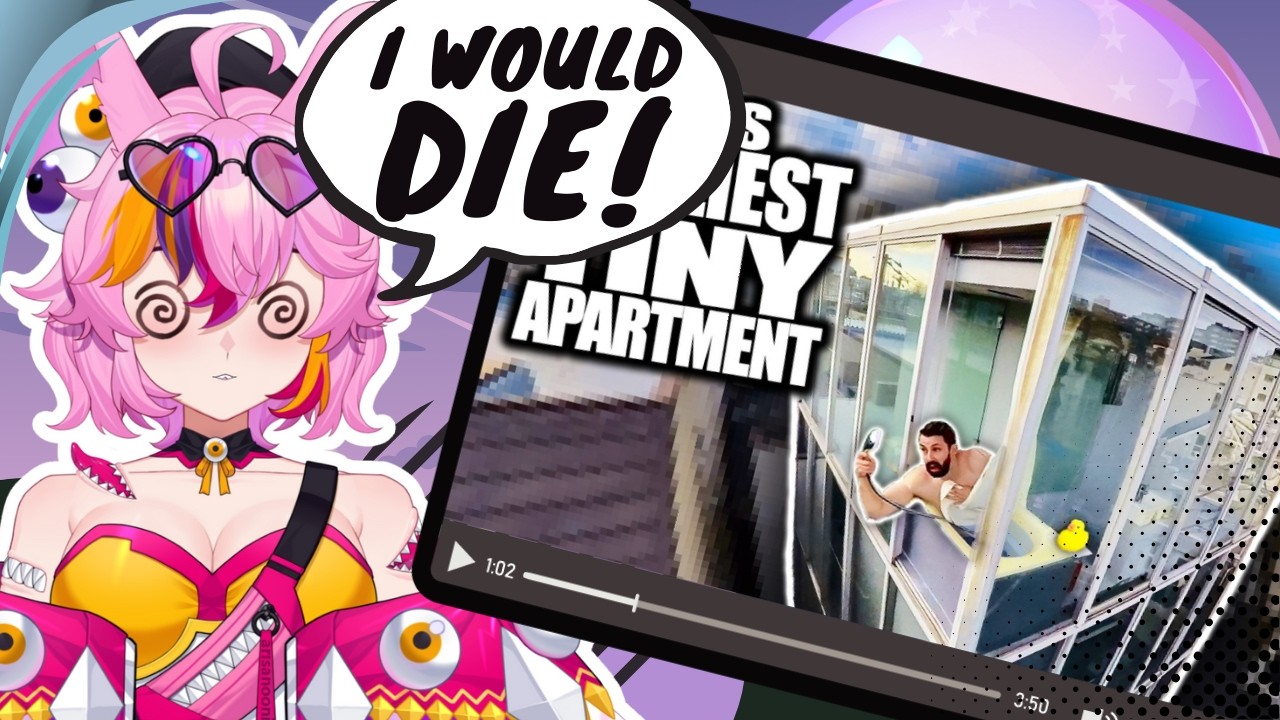 Arisa Reacts to Japan's CRAZIEST TINY Apartment by Tokyo Lens