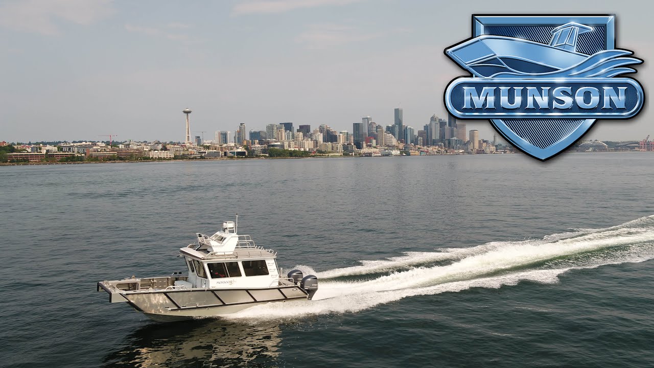 Munson Boats 30' Landing Craft Yacht Tender YouTube