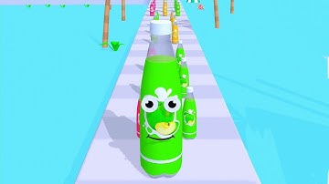 Juice Run - Level 123-124 | Gameplay Walkthrough (Android ios Gameplay)