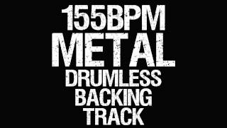 Metal Drumless Backing Track 155BPM chords