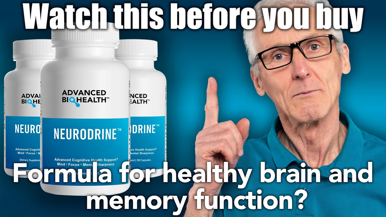 Neurodrine – Formula for healthy brain and memory function.
