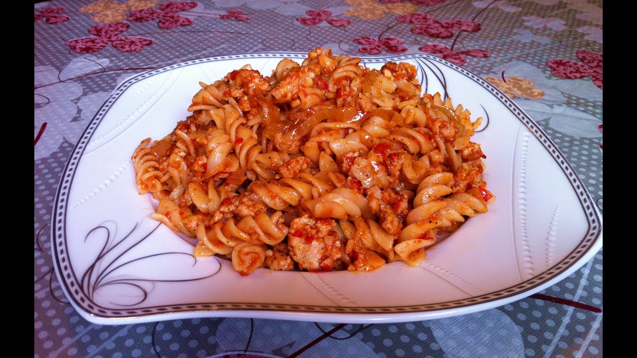 Макароны по-флотски / Pasta With Meat / Очень Простой Рецепт (Вкусно и Быстро)