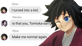 If Giyu Turned Into a Child