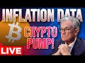 Inflation data crypto pumpbitcoin hits 65000