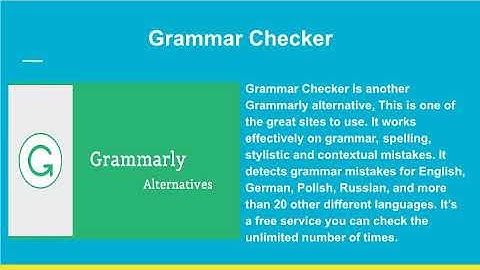 Free Sites Like Grammarly That You Can Use