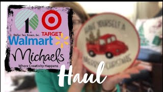 Dollar Tree, Target, Walmart, Bath & Body Works and Michael’s Haul | November 2018