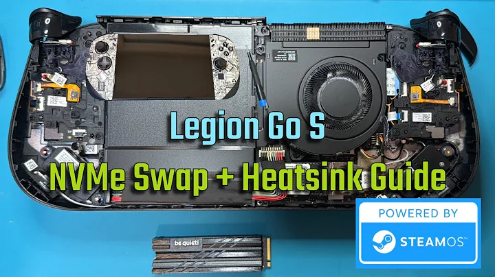 Legion Go S Storage + Heatsink Upgrade Guide!