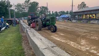 '51 John Deere "G" 5501-6500lbs pull