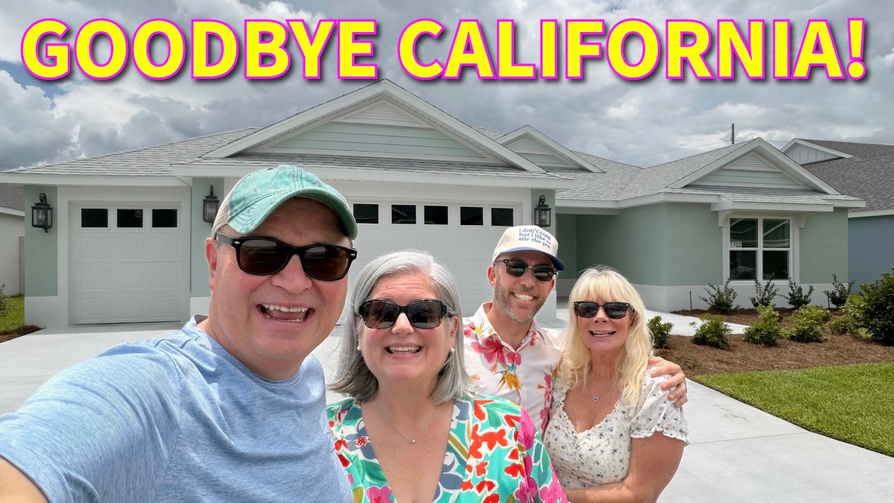 Moving from CALIFORNIA to FLORIDA 2026! (New Home Tour - The Villages)