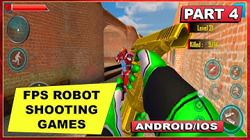 Fps Robot Shooting Games – Counter Terrorist Game - Android/IOS GamePlay - FPS Shooting Games #4