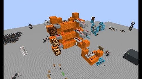 Simple, fast Minecraft Redstone Binary Counter tutorial