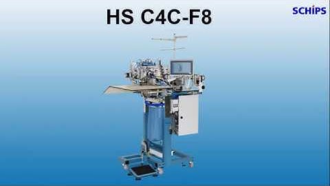 SCHIPS HS C4C-F8 binding sewing automat