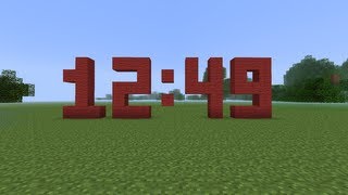 Digitalclock-Plugin na digitální hodiny [cz] minecraft