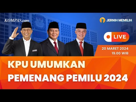 🔴LIVE - KPU Umumkan Hasil Pemilu 2024