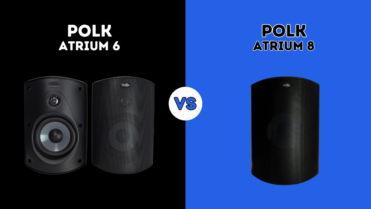 ⭐ POLK ATRIUM 6 VS POLK ATRIUM 8 ⭐ | COMPARISON - YouTube