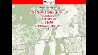 Buy house at 15156 Cripple Creek Ln, VA, USA | Jacksonville, USA | MapFlagged Buy house at 15156 Cripple Creek Ln, VA, USA | Jacksonville, USA | MapFlagged