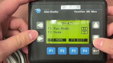 Allen Bradley PanelView 300 Micro - HMI Configuration