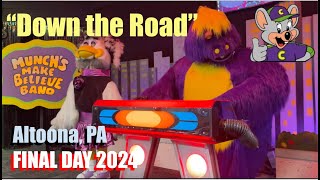 Down the Road Chuck E Cheese Altoona PA FINAL DAY Animatronics 3-Stage #animatronics #fnaf