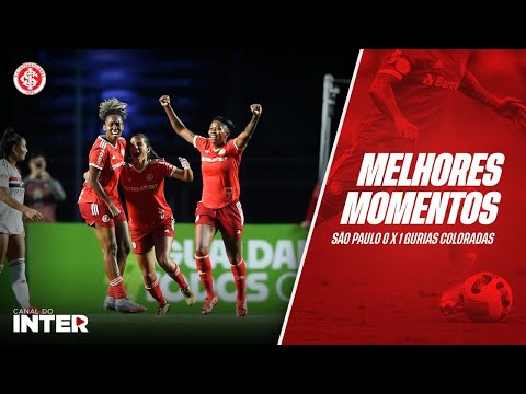 Melhores Momentos: São Paulo 0 x 1 Gurias Coloradas - Semifinal/Brasileirão Feminino