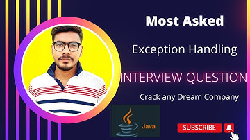 Exception Handling Interview questions and answers in Java | Hindi | [ Most Asked Question ]