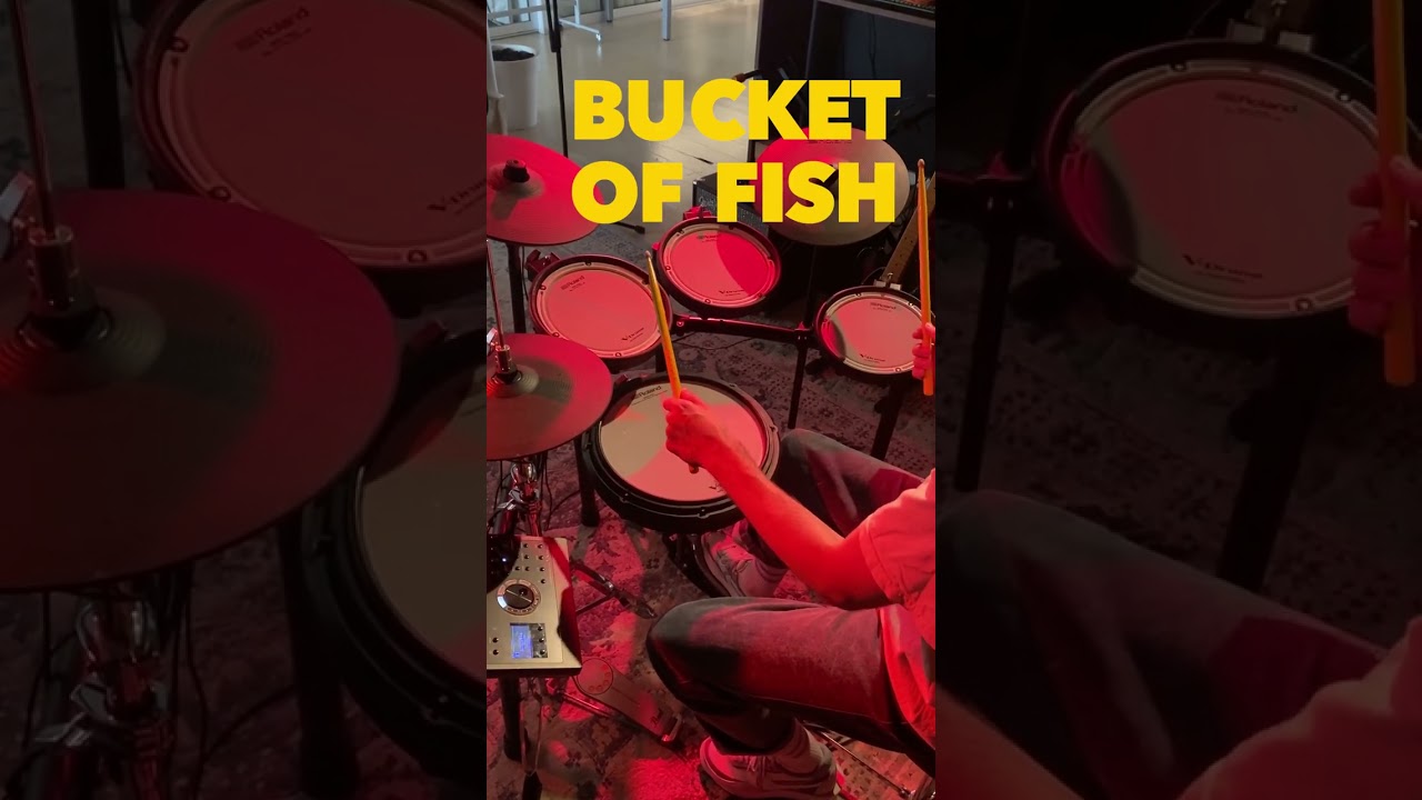 DRUM FILL LESSON | 'Bucket Of Fish' Fill  🪣🐟