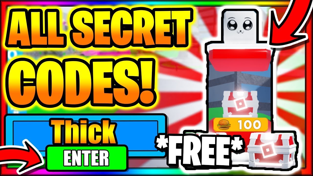 All New Secret Op Working Codes Roblox Thick Legends Youtube