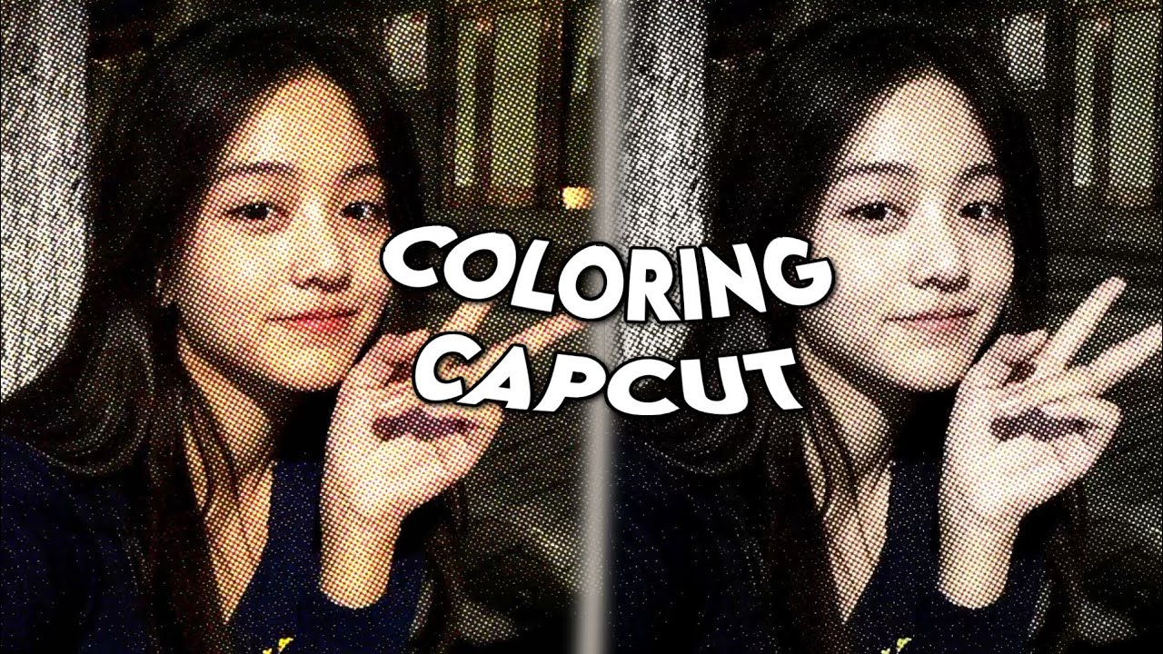 ae inspired coloring on capcut tutorial