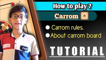 How to play carrom board?।Carrom kaise khelte hain।Carrom rules in hindi.