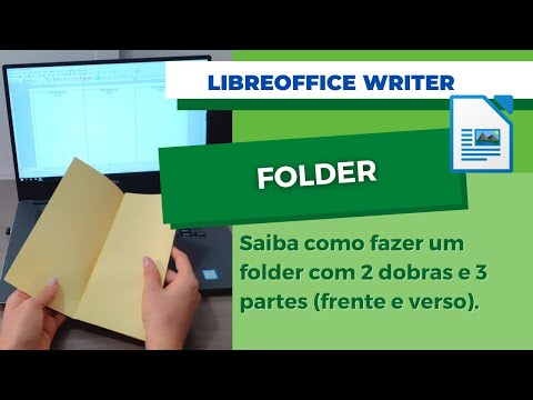 Vídeo: Como você faz um folheto sobre o Open Office?